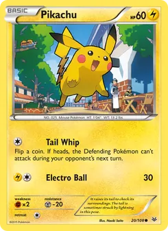 Pikachu, Roaring Skies, no. 20