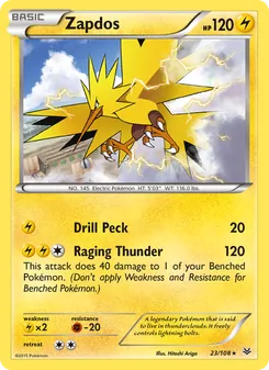 Zapdos, Roaring Skies, no. 23
