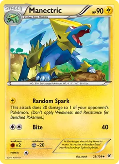 Manectric, Roaring Skies, no. 25
