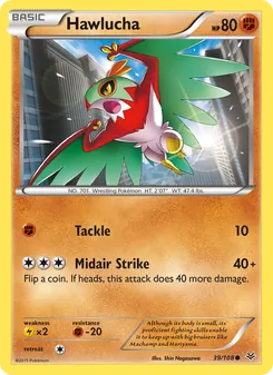 Hawlucha, Roaring Skies, no. 39