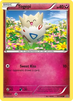 Togepi, Roaring Skies, no. 43