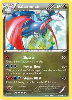 Salamence, Roaring Skies, no. 57