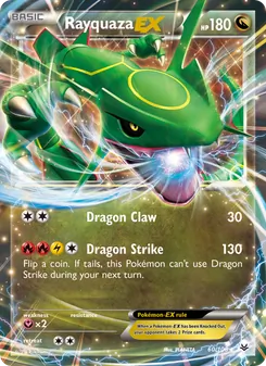 Rayquaza EX, Roaring Skies, no. 60