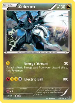 Zekrom, Roaring Skies, no. 64