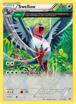 Swellow, Roaring Skies, no. 72