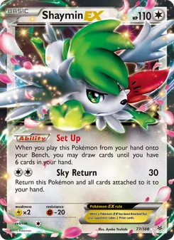 Shaymin EX, Roaring Skies, no. 77