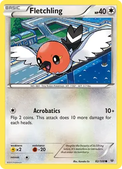 Fletchling, Roaring Skies, no. 82