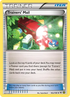 Trainers' Mail, Roaring Skies, no. 92
