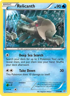 Relicanth, Ancient Origins, no. 23