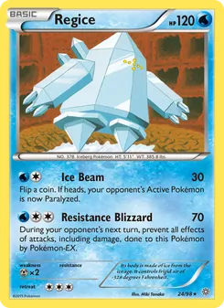 Regice, Ancient Origins, no. 24