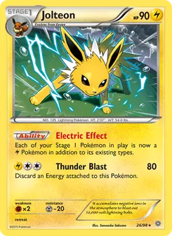 Jolteon, Ancient Origins, no. 26