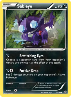 Sableye, Ancient Origins, no. 44