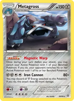 Metagross, Ancient Origins, no. 49