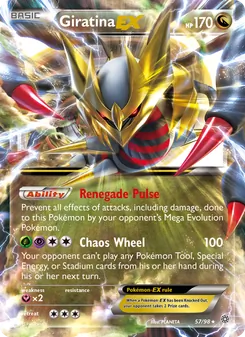Giratina EX, Ancient Origins, no. 57