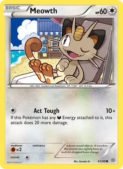 Meowth, Ancient Origins, no. 61