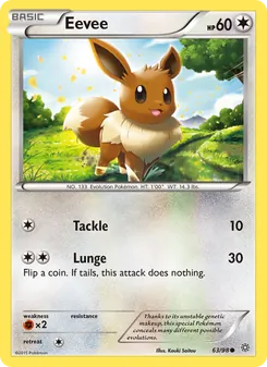 Eevee, Ancient Origins, no. 63