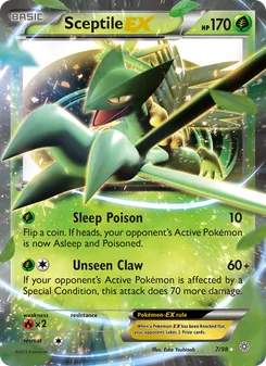 Sceptile EX, Ancient Origins, no. 7