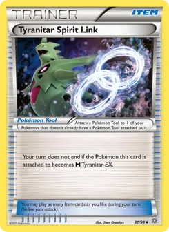 Tyranitar Spirit Link, Ancient Origins, no. 81