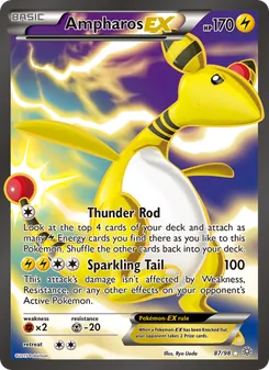 Ampharos EX, Ancient Origins, no. 87