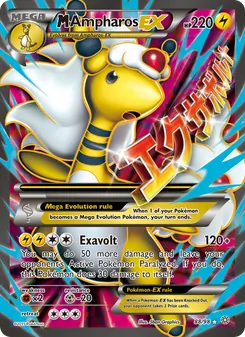 M Ampharos EX, Ancient Origins, no. 88