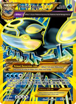 Primal Kyogre EX, Ancient Origins, no. 96
