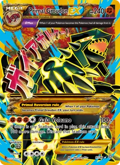 Primal Groudon EX, Ancient Origins, no. 97