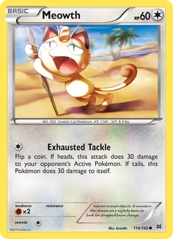 Meowth, BREAKthrough, no. 114