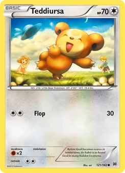 Teddiursa, BREAKthrough, no. 121