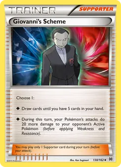 Giovanni's Scheme, BREAKthrough, no. 138