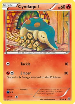 Cyndaquil, BREAKthrough, no. 18