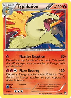Typhlosion, BREAKthrough, no. 20
