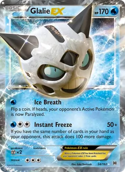 Glalie EX, BREAKthrough, no. 34