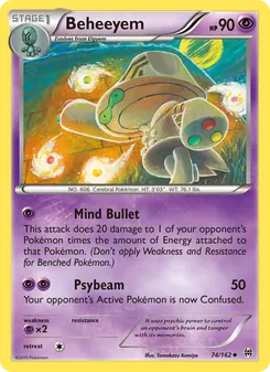 Beheeyem, BREAKthrough, no. 74