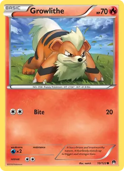 Growlithe, BREAKpoint, no. 10