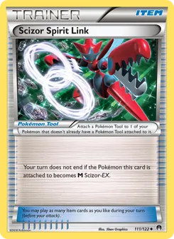 Scizor Spirit Link, BREAKpoint, no. 111