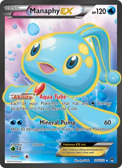 Manaphy EX, BREAKpoint, no. 116