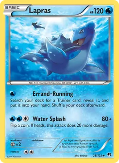Lapras, BREAKpoint, no. 28