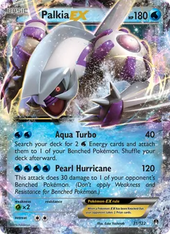 Palkia EX, BREAKpoint, no. 31