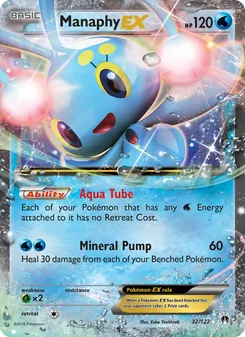Manaphy EX, BREAKpoint, no. 32