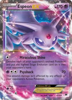 Espeon EX, BREAKpoint, no. 52