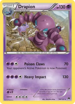Drapion, BREAKpoint, no. 54