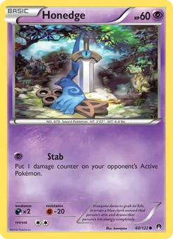 Honedge, BREAKpoint, no. 60