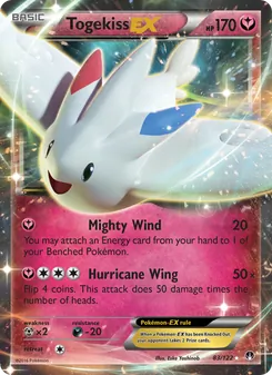 Togekiss EX, BREAKpoint, no. 83