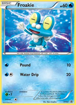 Froakie, XY Black Star Promos, no. XY03