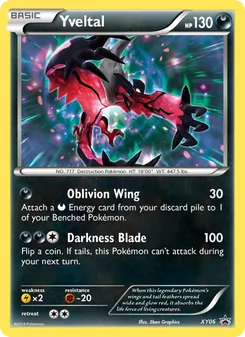 Yveltal, XY Black Star Promos, no. XY06