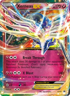 Xerneas EX, XY Black Star Promos, no. XY07