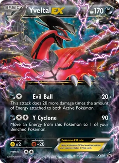 Yveltal EX, XY Black Star Promos, no. XY08