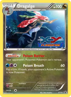 Dragalge, XY Black Star Promos, no. XY10