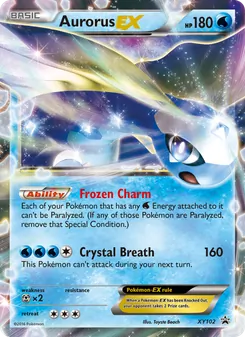 Aurorus EX, XY Black Star Promos, no. XY102
