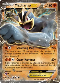 Machamp EX, XY Black Star Promos, no. XY108